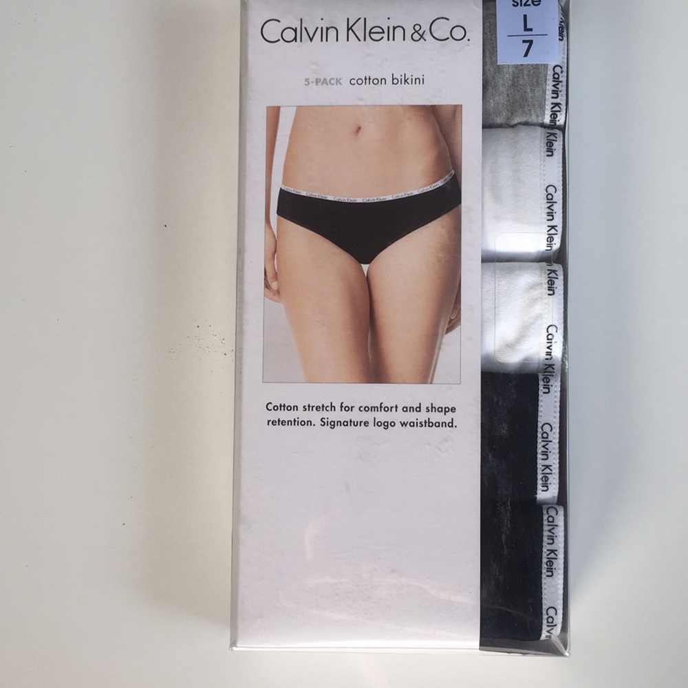 Calvin Klein bikini 5 pack new